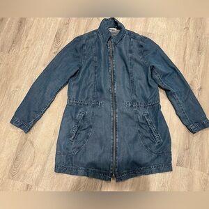 J Jill Denim Zip Up Jacket Medium (8/10)